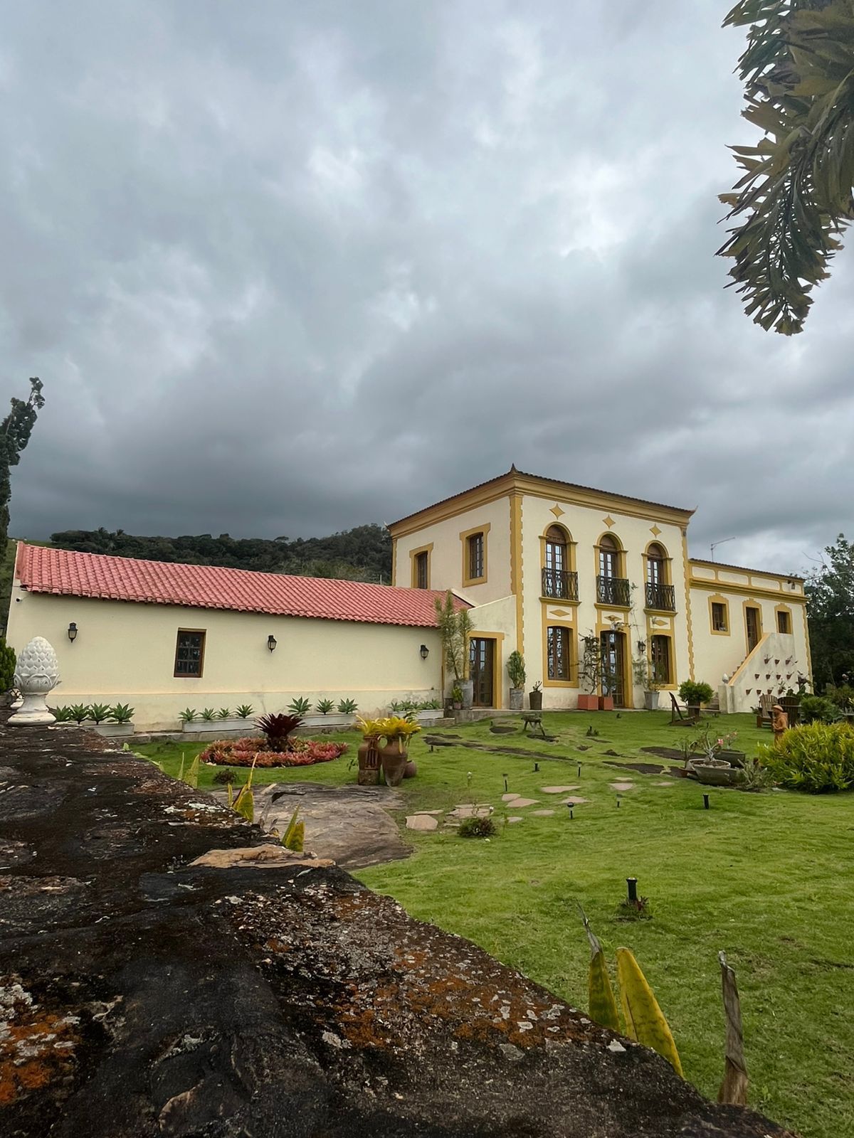 Casarão histórico do Eco Parque Angicos em Bananeiras, destino de turismo na Paraíba